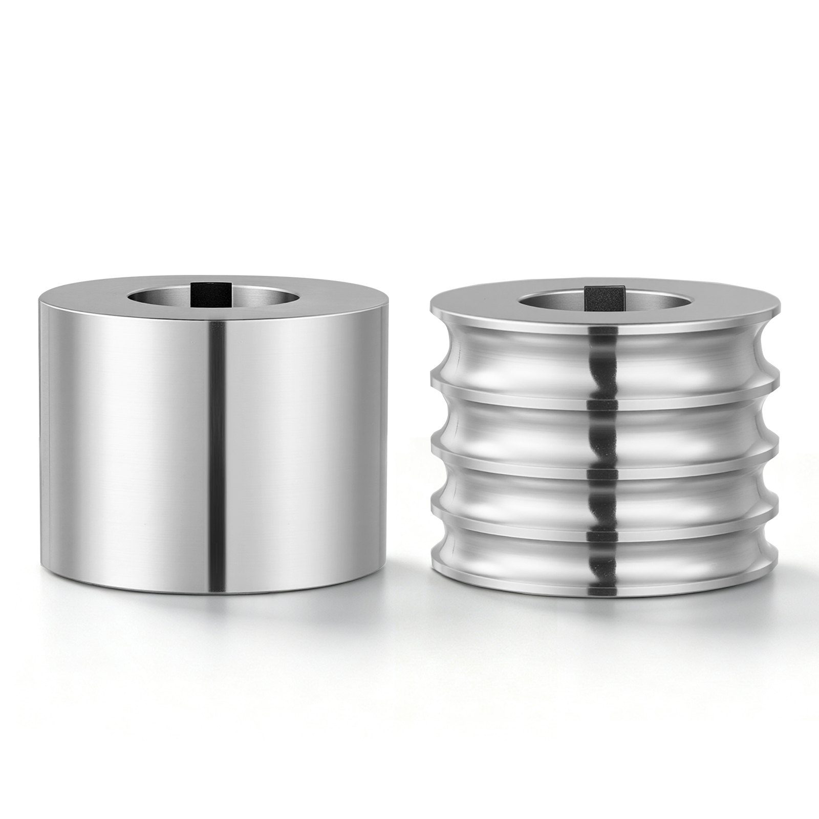 Vahetusrull valtsimispingile 4 suurusega soonega metallrull, 1 poolringikujuline