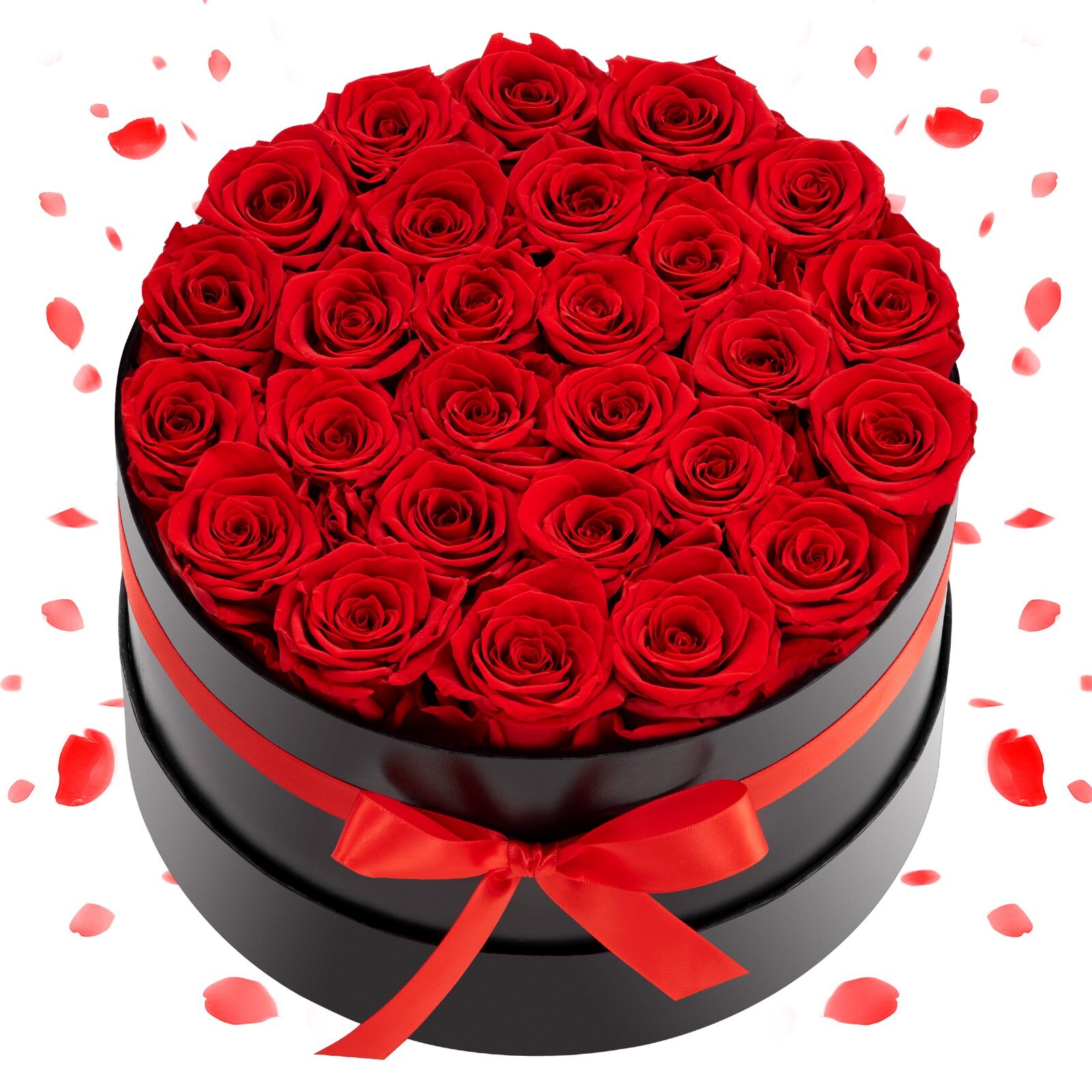 Forever Flowers, 27 säilinud roosi karbis, igavesed lilled