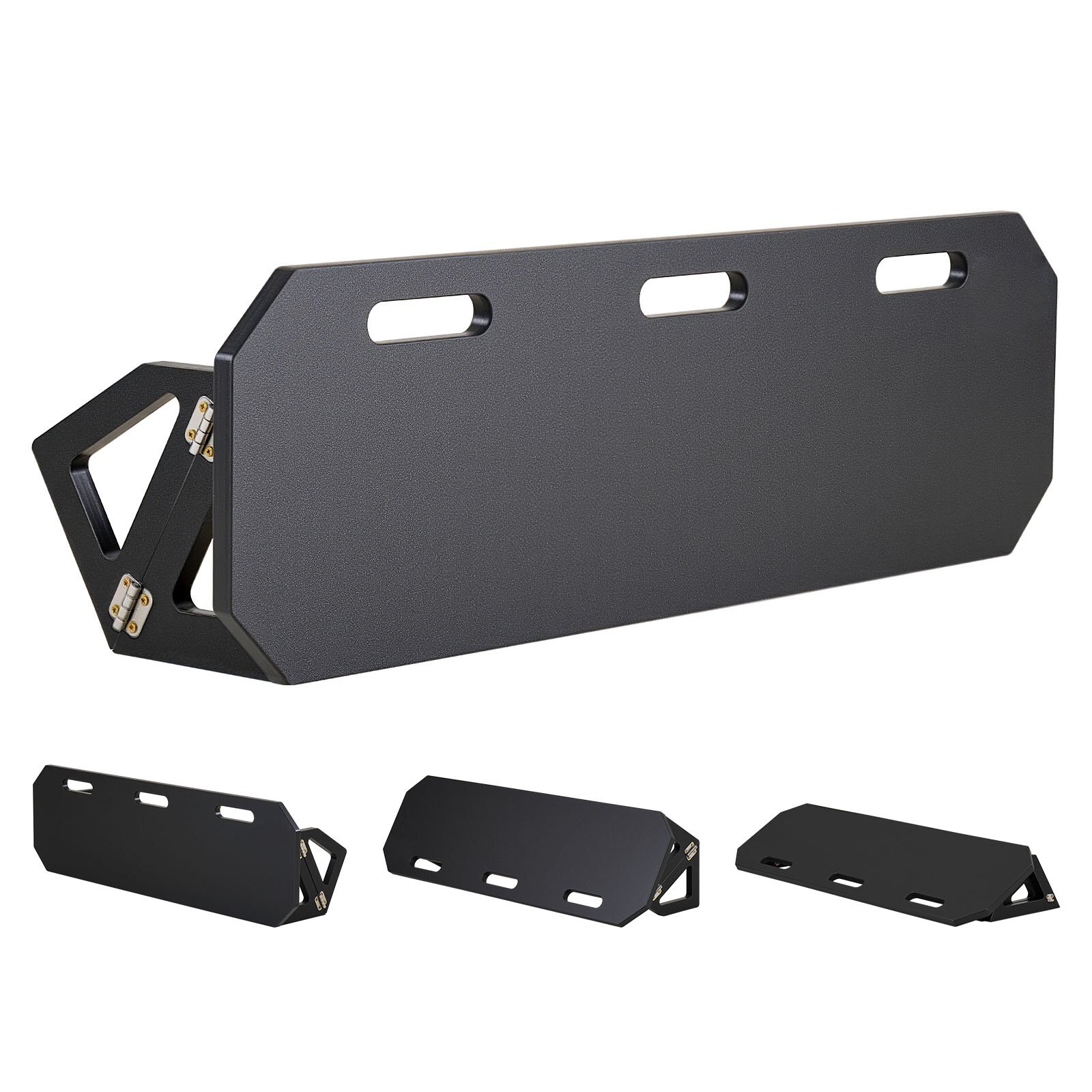 Jalgpalli tagasilöögilaud, 1000 x 300 mm kaasaskantav jalgpalli tagasilöögisein, HDPE spordi tagasilöögitreener, 3 reguleeritavat nurka, hõlpsasti paigaldatav pallitreeningu varustus söötmis- ja reaktsioonioskuste arendamiseks