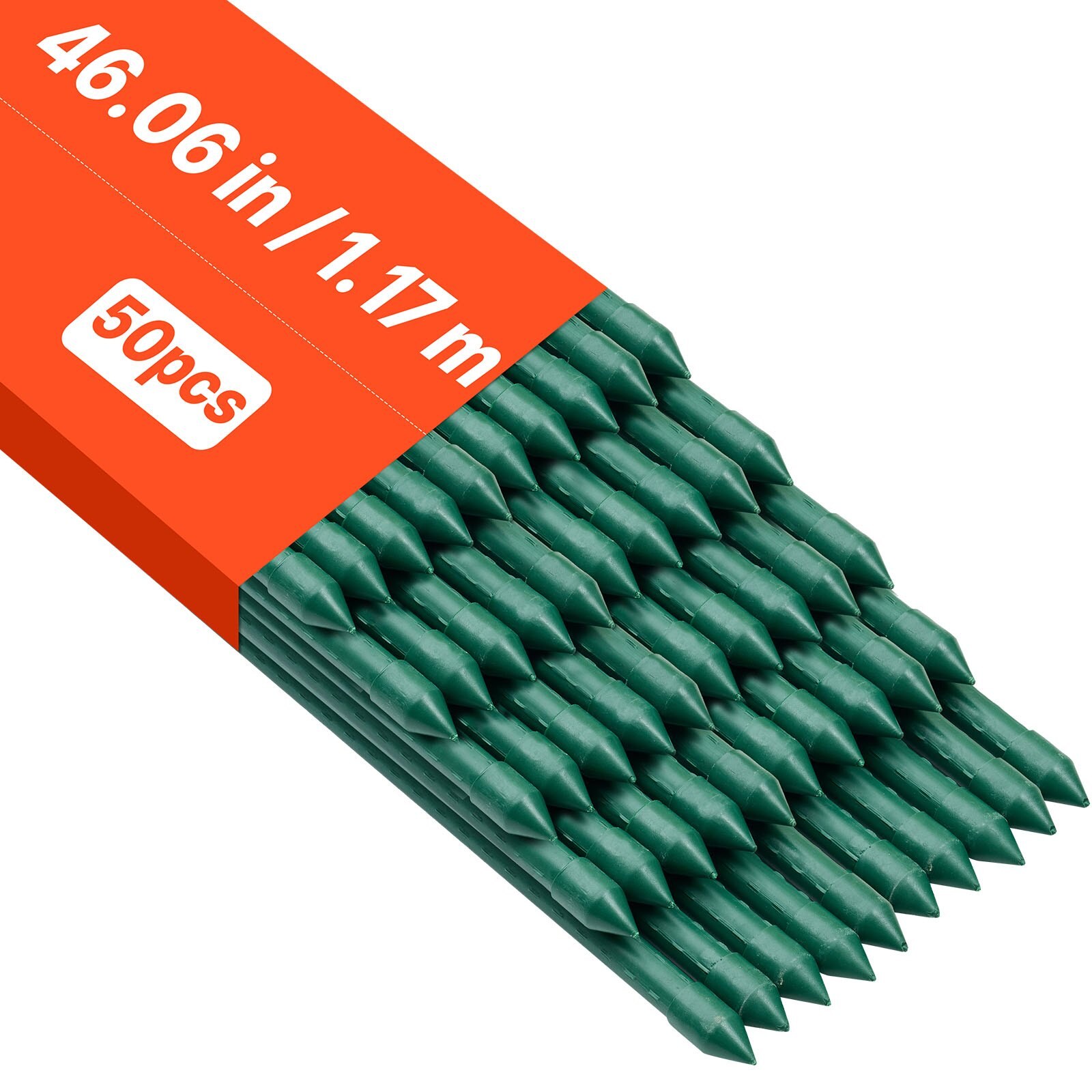 Aiavaiad, 50 tk pakis, 1170 mm, plastkattega metallist tomativaiad