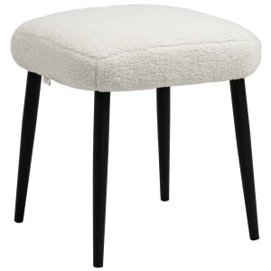 Taburet, jalapink, kašmiiri imitatsioon, kreemvalge