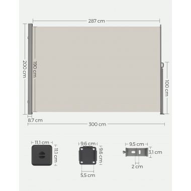 Seinariiul 60cm LWS26BX
