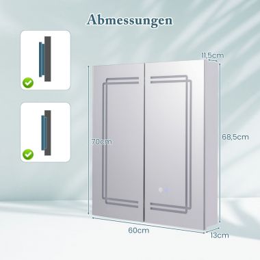 Seinariiul 60cm LWS26BX