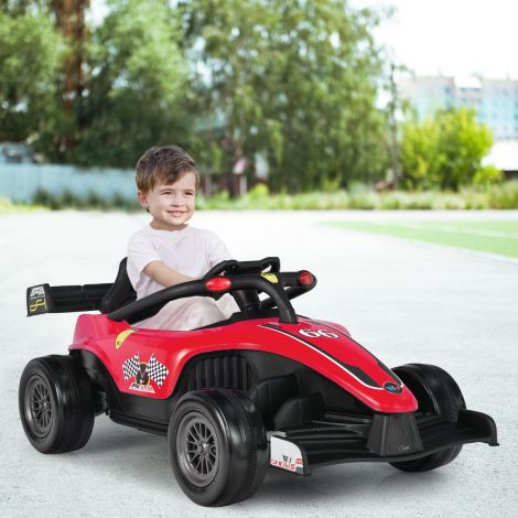 Väikelapse elektriauto 12 V lasteauto elektriline võidusõiduauto väikelastele kaugjuhtimispuldiga punane