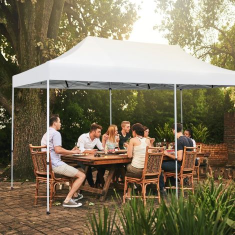 600 x 300 cm suur pop-up varikatusetelk kohene päikesekaitse ratastega
