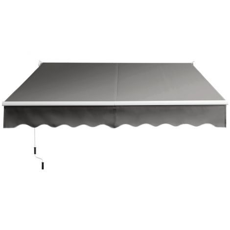 Alumiiniumist terrassi päikesekaitse markiis 295 x 250 cm hall