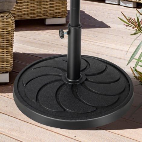 18 kg kaaluv päikesevarju alus läbimõõduga 54 cm, sobib varjupostidele läbimõõduga φ38/48 mm