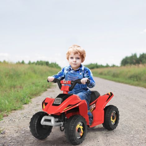 6V elektriline laste-ATV Mini elektri-ATV lasteauto 73 x 40 x 44,5 cm punane