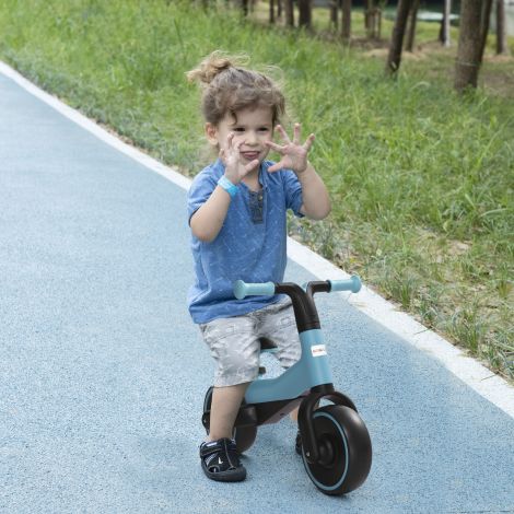 AIYAPLAY tasakaaluratas lastele, pedaalideta jooksuratas, reguleeritava kõrgusega iste 1,5-3-aastastele, sinine, ideaalne esimesteks sõidukatseteks.