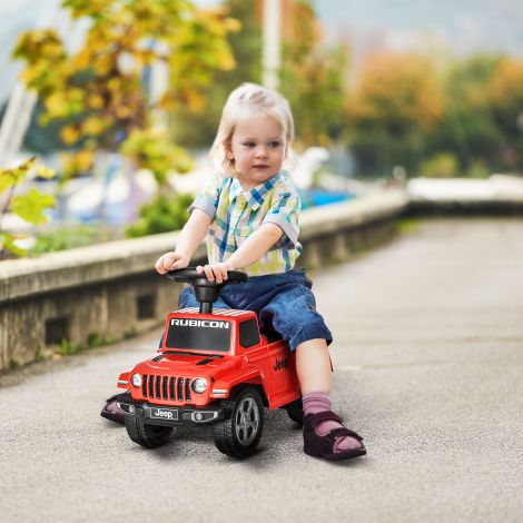 AIYAPLAY lükatav auto Big Bobby Car laste sõiduk signaaliga, hoiuruumiga, ümberminekukaitsega, esituledega alates 18 kuust, 63,5 x 29 x 42 cm, kasutamiseks sees ja väljas.