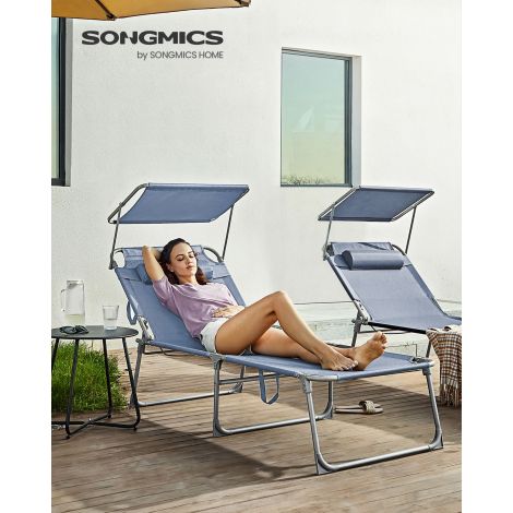 Lamamistool 71 x 200 x 38 cm sinine