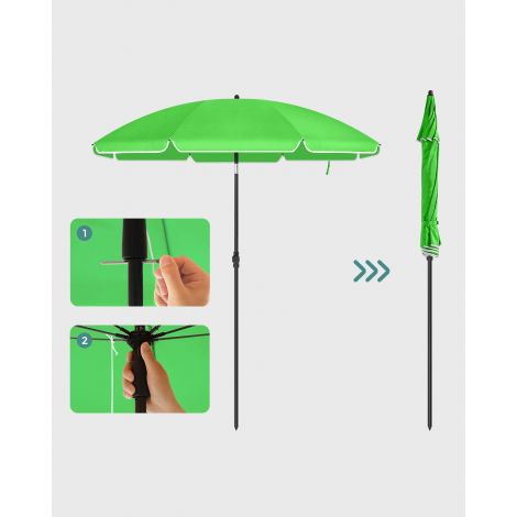 Aia päikesevari Ø 200 cm, kallutatav