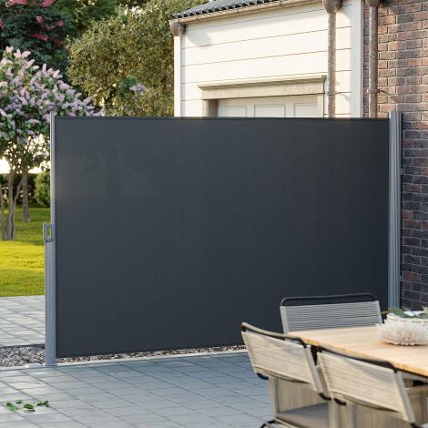 Külgmarkiis 200 x 400 cm aed antratsiit