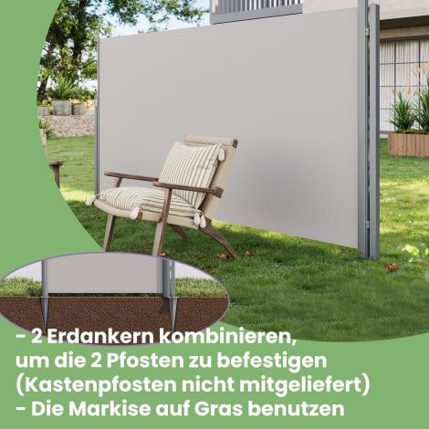 Maapind, maapinna ankur külgmarkiiside postidele, maavaia.