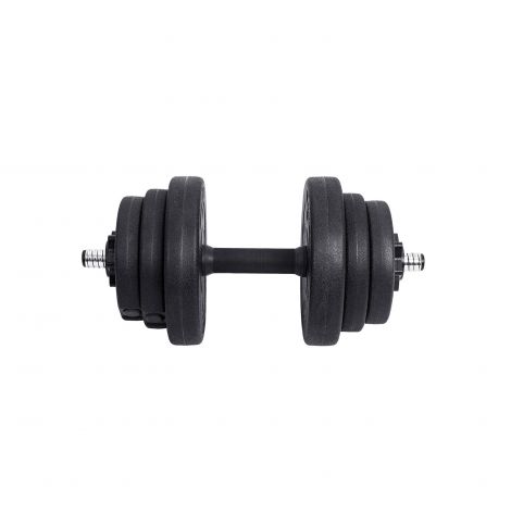 20 kg musta hantlikomplekt