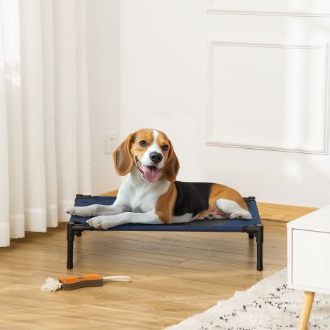Koeravoodi Koeravoodi Välibed Kassivoodi Lemmikloomavoodi Magamiskoht 76,2x61x18cm Teras 600D Oxford-kangas Sinine siseruumidesse ja õue.