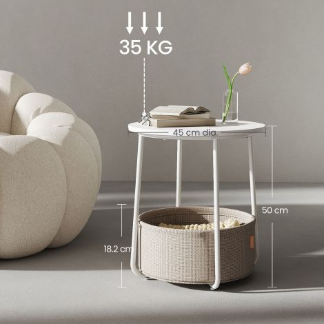 Ümmargune abilaud, väike laud, väike diivanilaud