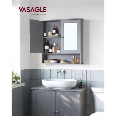 Seinale kinnitatav peegelkapp, tuvihall