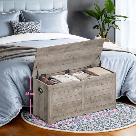 Kingapink, istmepink koos panipaigaga, istumiskast 2 turvahingega, hoiukapp, 40 x 100 x 46 cm, esik, magamistuba, pilvevalge