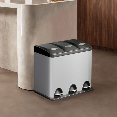 Köögiprügikast, 3 x 8 L, väike maht