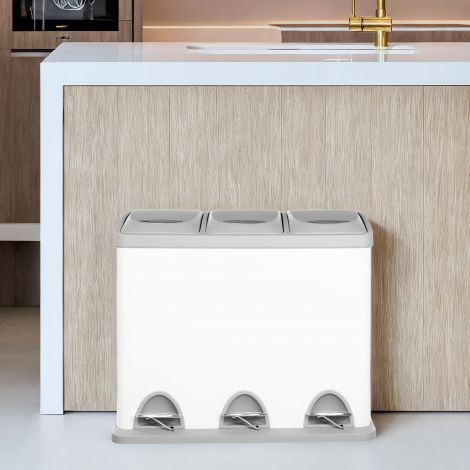 Köögiprügikast, 3 x 8 L, väike maht