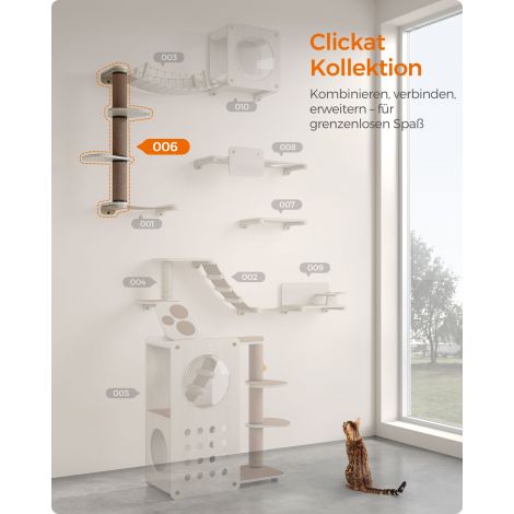 Clickat Collection - nr 006 Kraapimispost seinale kinnitamiseks