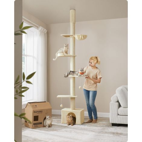 Kassipuu laeni 231-291 cm kõrguse reguleeritav beež
