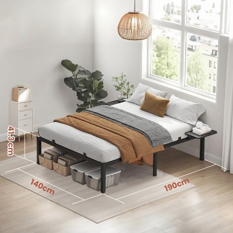 Voodiraam, 140 x 190 cm, voodiraam
