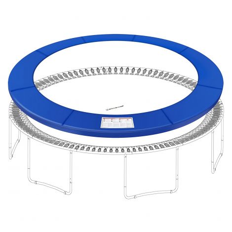 Äärekatte Ø 427 cm batuudile