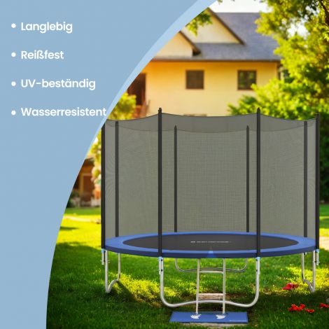 Trampoliini äärekate, vedrukate standardmõõdus 305 cm trampoliinidele, UV-kindel