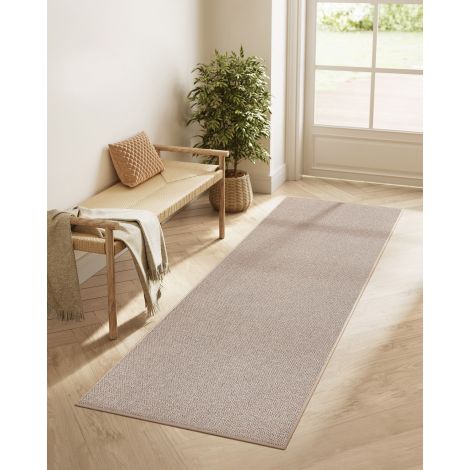Vaip 80 x 200 cm džuudi välimusega kaamelipruun