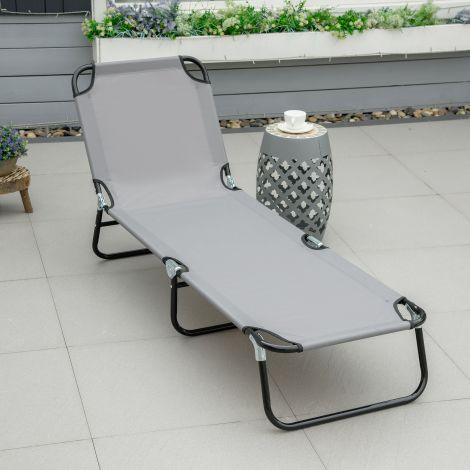 Aialaud reguleeritava seljatoega lamamistool matkalaud teras 188 x 56 x 28 cm aeda rõdule.