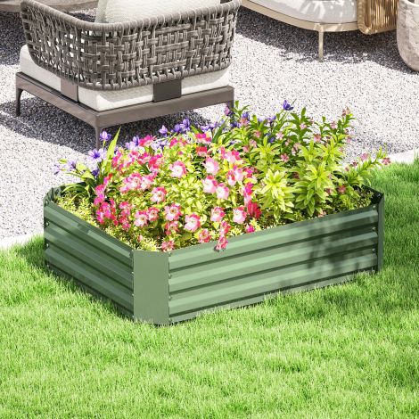 Terasest kõrgpeenar, istutuskast, varajane peenar, aiapeenar, lillekast virnastatav, istutuskast köögiviljapeenar 120x90x30cm aia, rõdu jaoks, istutuspott lilledele, taimedele, köögiviljadele