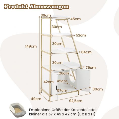 Kassikapp redelriiuliga, kassiliivakasti kapp, valge