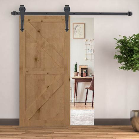 Lükanduste liugukse komplekt 200 cm Täiskomplekt koos rööbaste, rullikute, hüppevastaste seadmete, uksepeatusseadmete, põrandajuhiku, süsinikterasest lükanduksesüsteemiga pruun