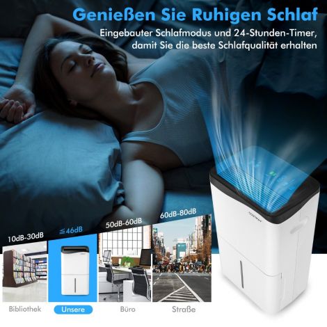 Õhukuivati ruumiõhukuivati mobiilne elektriline õhukuivati 25 l/24 h, ruumi suurus u 60 m²