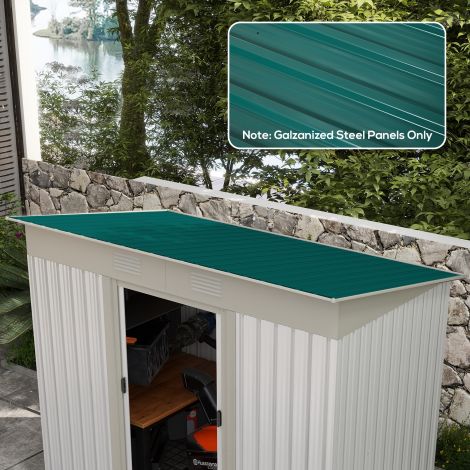 12 tükki trapetsplekk 129x45cm 7m² tsingitud katuseplekk 0,25 mm ilmastikukindel profiilplekk tsingitud terasest katuseplaadid katusepaneelid terasplekk laineplekkplaadid katuse jaoks tööriistakuur autovarjualune roheline