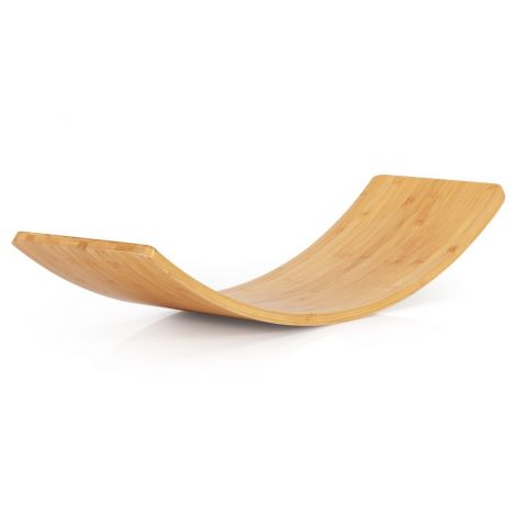 Puidust tasakaalulaud bambuslaud 90 x 30 x 16,5 cm naturaalne