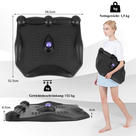Väsimusvastane seisumatt massaažipunktide ja 360° rulluva massaažipalliga