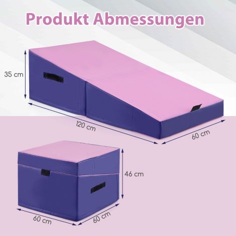 2-ühes turnimismatt kanderihmaga kaldvõimlemismatt kiilukujuline pehme maandumismatt