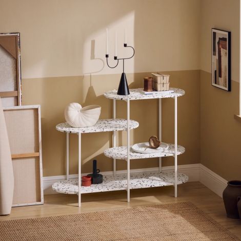 Konsoollaud 120x40x86cm valge