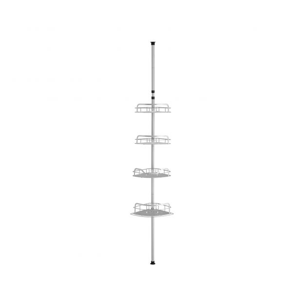 Duširiiul kogukõrgus 80-323 cm 4 tasemega tuvi hall