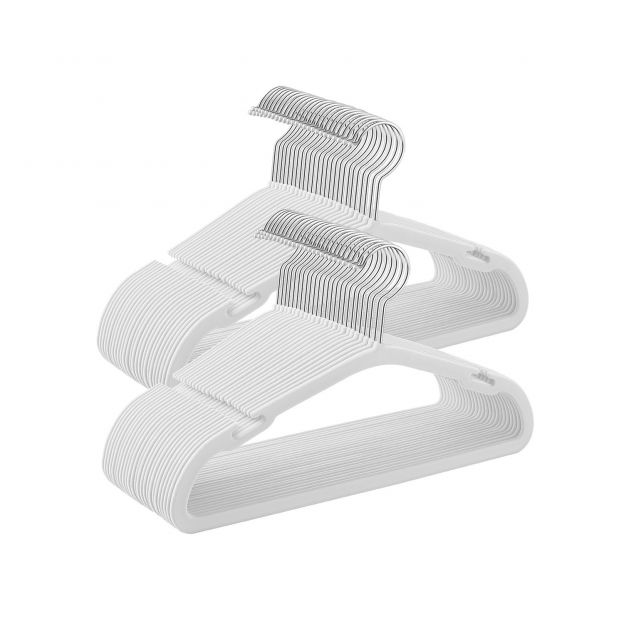 Laste riidepuud 50 tk komplekt 35 x 20 cm pilvevalge