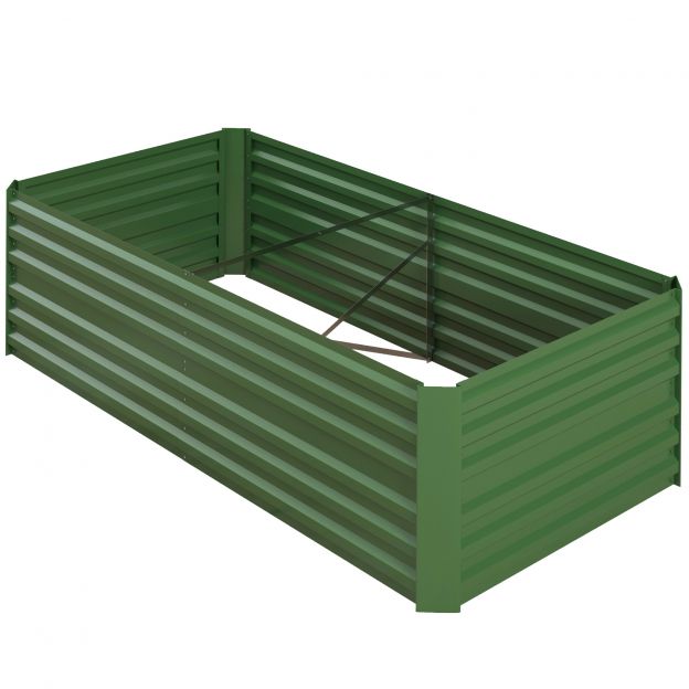 Terasest kõrgpeenar, istutuskast, varajane peenar, aiapeenar, kokkupandav lillekast, istutuskast, istutuspott 180x90x60cm aeda, rõdule, terrassile, köögiviljapeenar lilledele, taimedele, puuviljadele