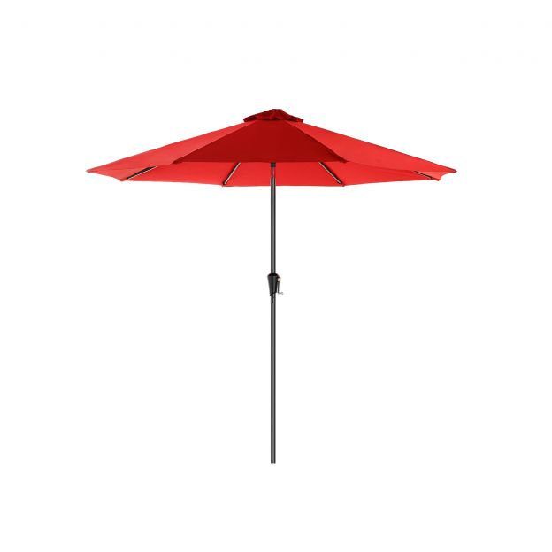 Päikesevari Ø 300 cm punane