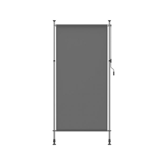 Vertikaalne markiis, kõrguse reguleerimine 120 x (220-300) cm antratsiithall