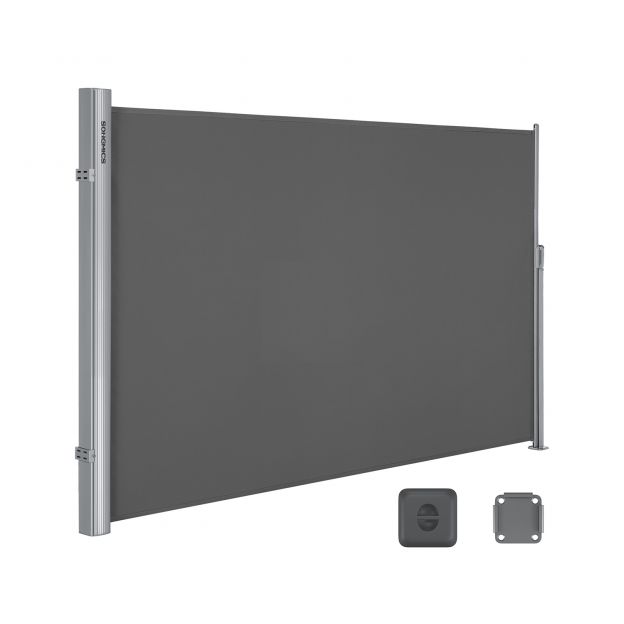 Külgmarkiis 160 x 400 cm antratsiit