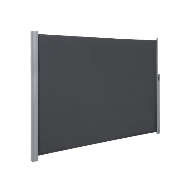 Külgmarkiis 200 x 400 cm aed antratsiit