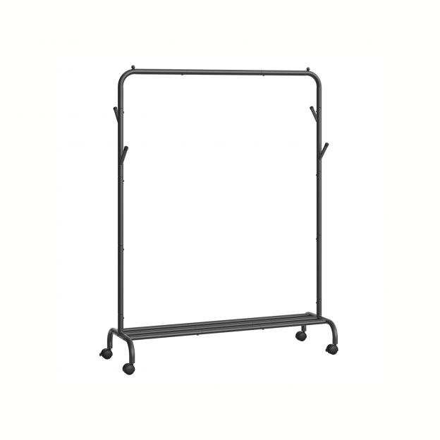 Ratastel riidenagi 103,5 cm laiune tindimust