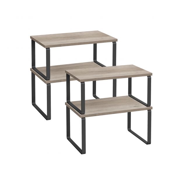 Metallraamiga maitseaineriiulite komplekt 4 tk 19,5 x 29,7 x 15,8 cm
